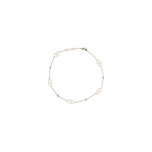 Valentino Garavani Gold Metal Necklace