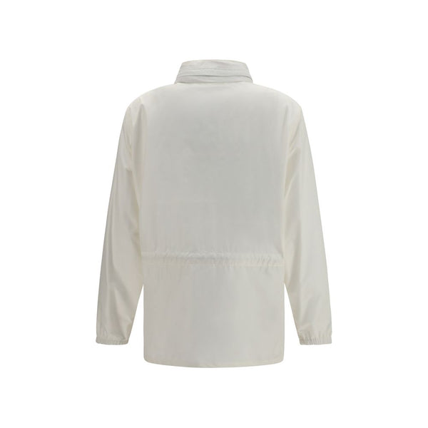 Burberry White Polyamide Shell Jacket