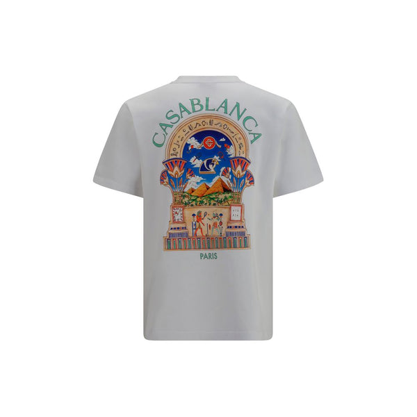 Casablanca White Cotton T-Shirt