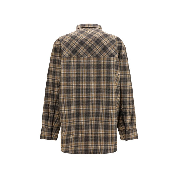 Rohe Multicolor Wool Oves Aries Pattern Shirt