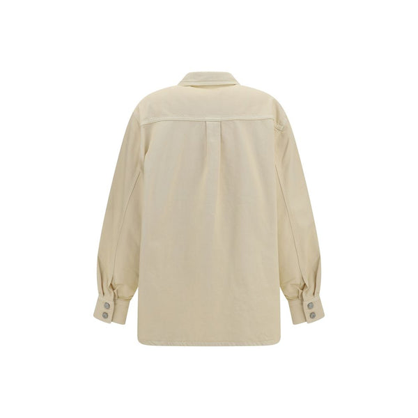 Magda Butrym Beige Denim Shirt