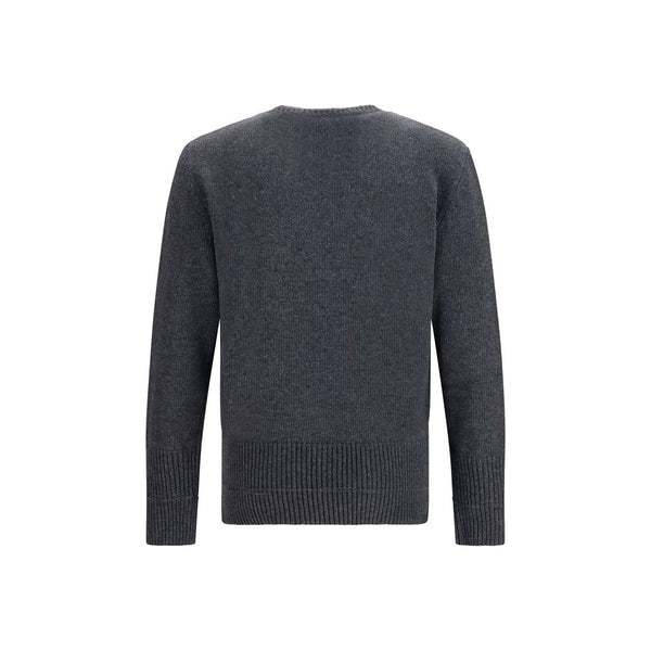 MM6 Gray Wool Oves Aries Sweatshirt
