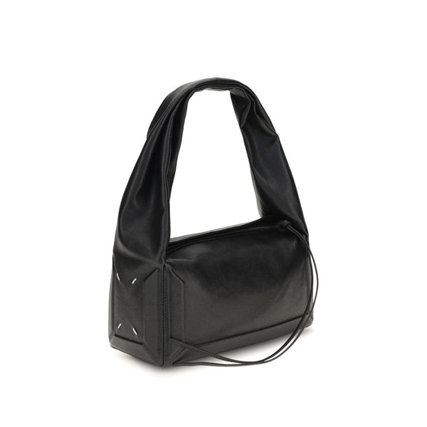 Maison Margiela Black Leather Shoulder Bag