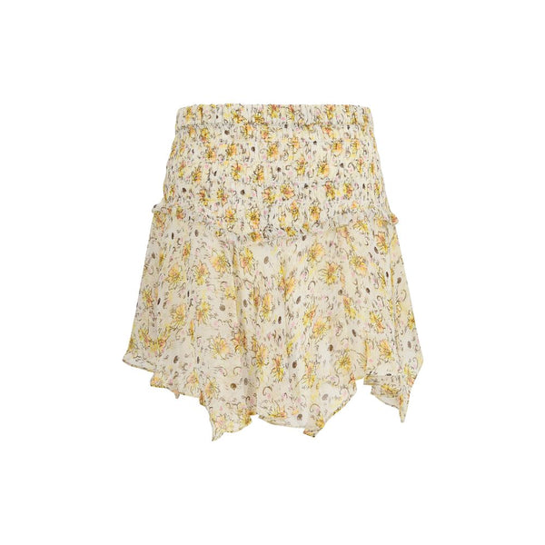 Isabel Marant Étoile Beige Viscose Mini Skirt