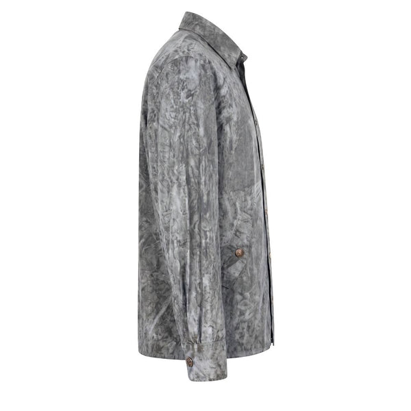 Mr&Mrs Italy Grey Viscose Men Shirt