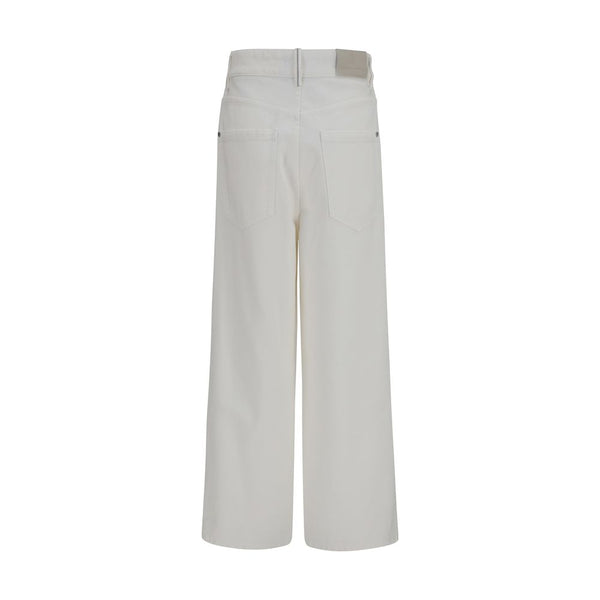 Brunello Cucinelli Beige Cotton Jeans Denim