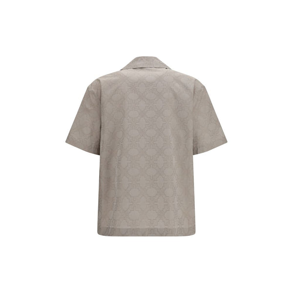 Off-White Beige Cotton Shirt