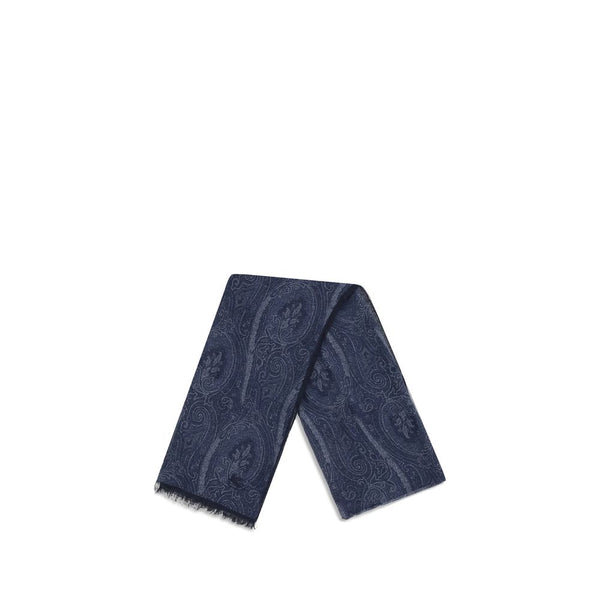 Etro Blue Modal Foulard