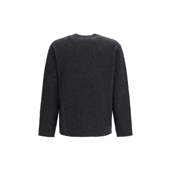 Golden Goose Gray Wool Oves Aries Sweatshirt
