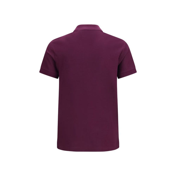 Burberry Purple Cotton Polo Shirt
