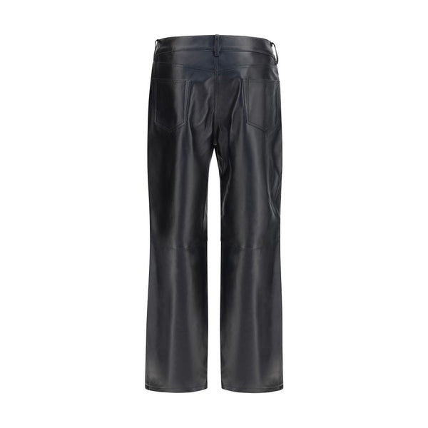 Magda Butrym Black Leather Pants