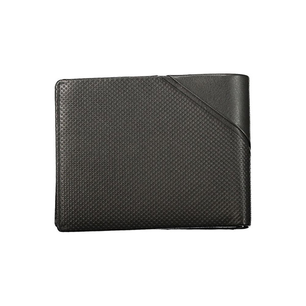 Guess Jeans Black Leather Men's Wallet