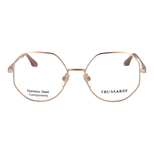 Trussardi Rose Gold Stainless Steel Glasses (Frames)