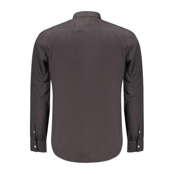 Guess Jeans Black Cotton Men's Shirt