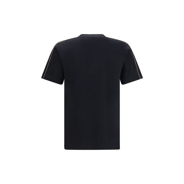 Burberry Black Cotton T-Shirt