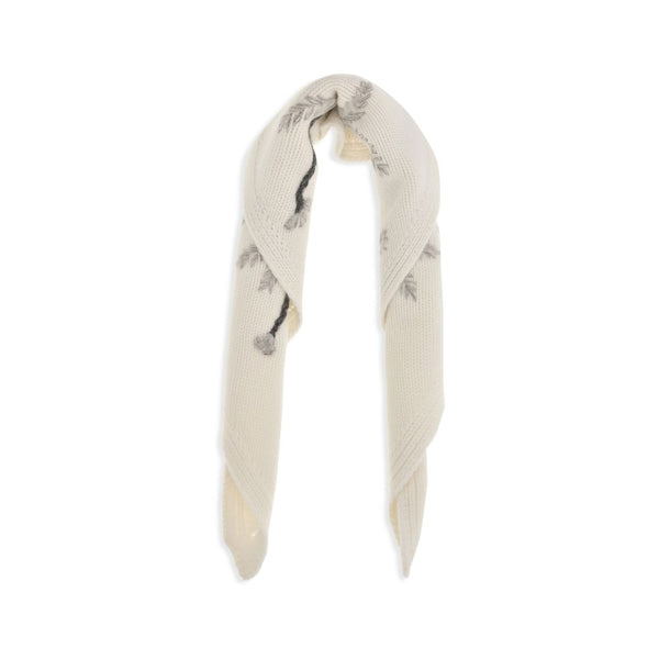 P.A.R.O.S.H. Beige Wool Oves Aries Scarf