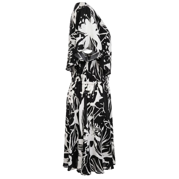 Trussardi Jeans Black Polyester Women Dress