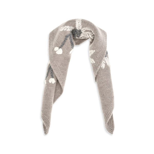 P.A.R.O.S.H. Beige Wool Oves Aries Scarf