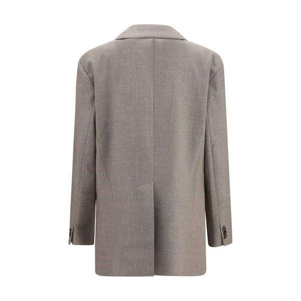 P.A.R.O.S.H. Beige Wool Oves Aries Blazer