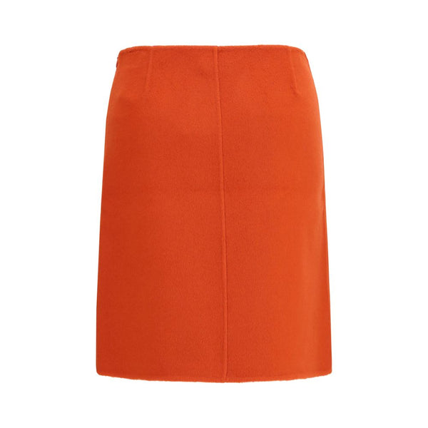 P.A.R.O.S.H. Multicolor Wool Oves Aries Mini Skirt