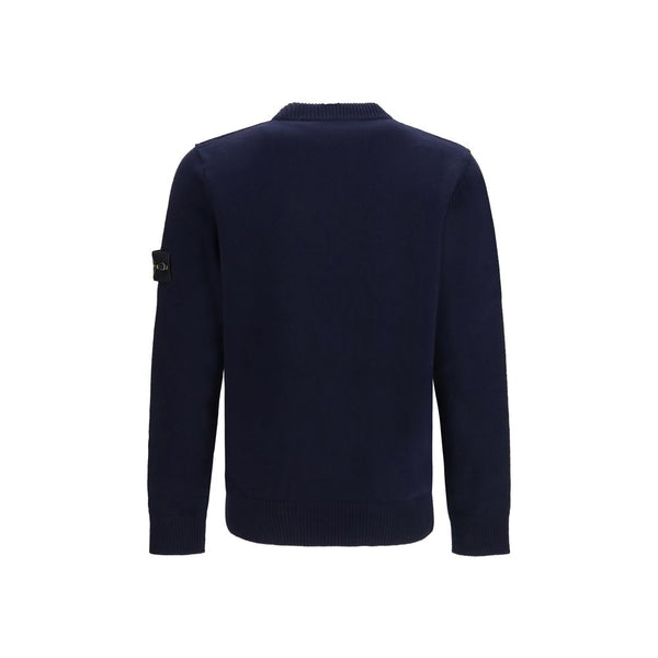 Stone Island Black Cotton Sweatshirt