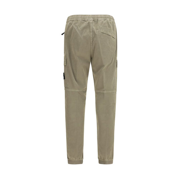 Stone Island Bicolor Cotton Cargo Pants