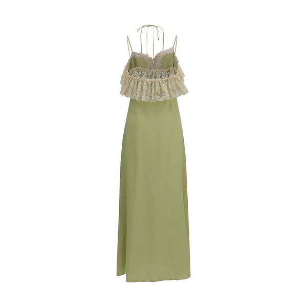 Chloé Bicolor Silk Casual Dress