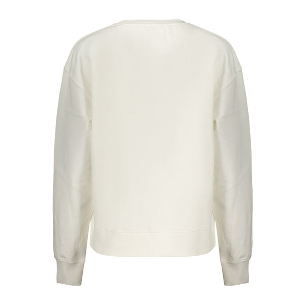 Pepe Jeans White Cotton Women's Sweatshirt