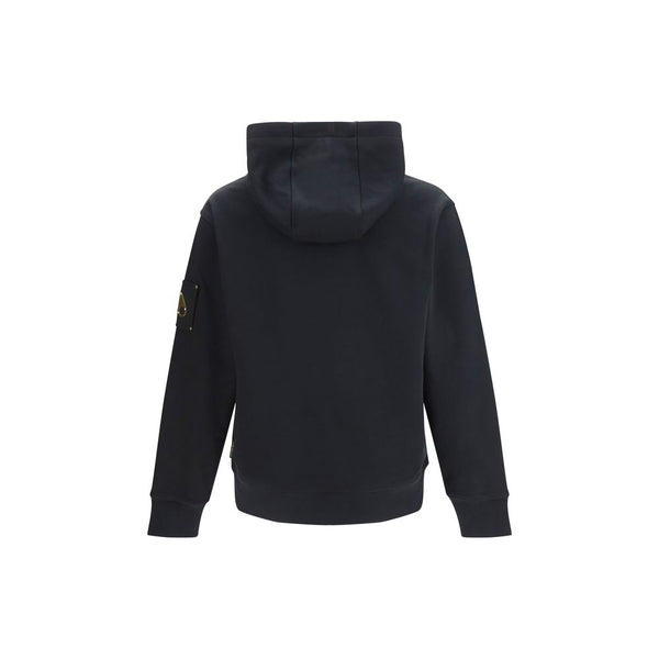 Moose Knuckles Black Cotton Sweatshirt