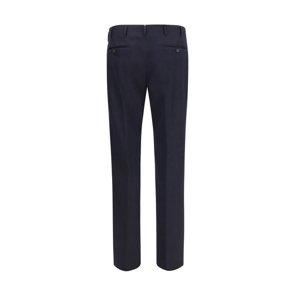 Prada Blue Wool Oves Aries Dress Pants