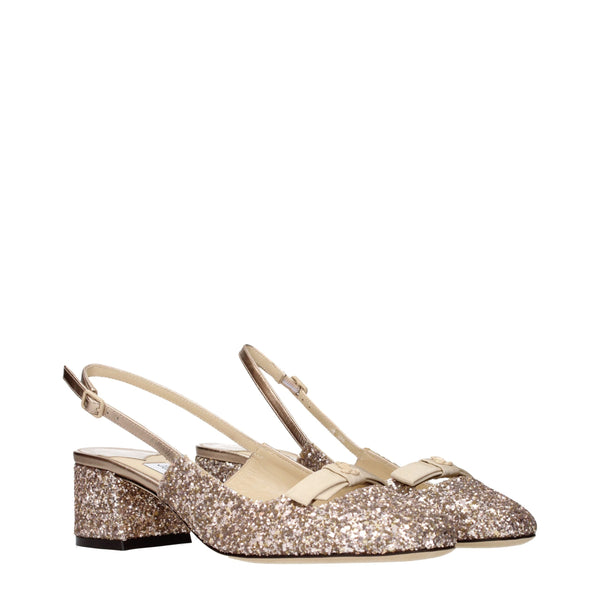Jimmy Choo Pink Plastic Flat Sandals