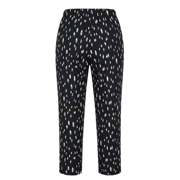 Trussardi Blue Cotton Women Pants