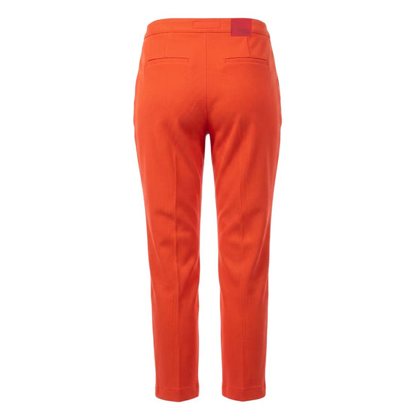 Trussardi Jeans Orange Cotton Women's Pant