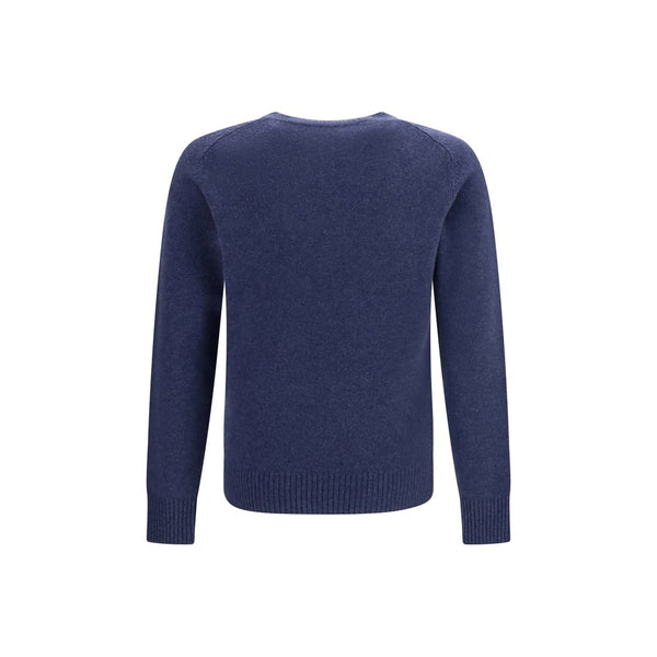 Brooksfield Blue Cashmere Sweatshirt