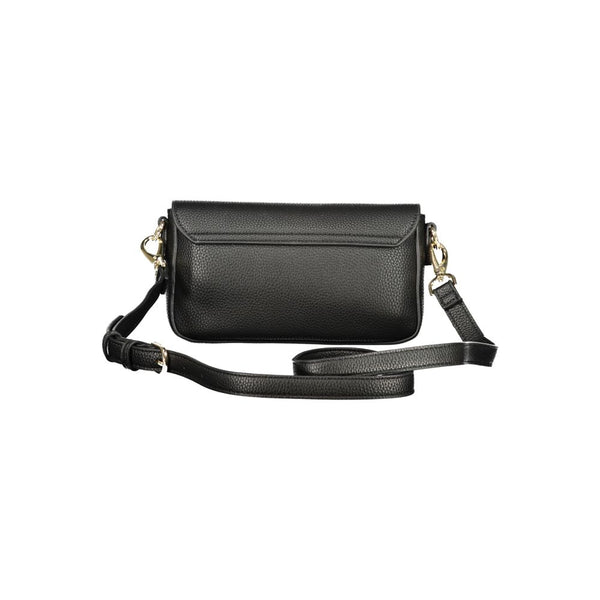 Mario Valentino Black Polyurethane Women's Bag