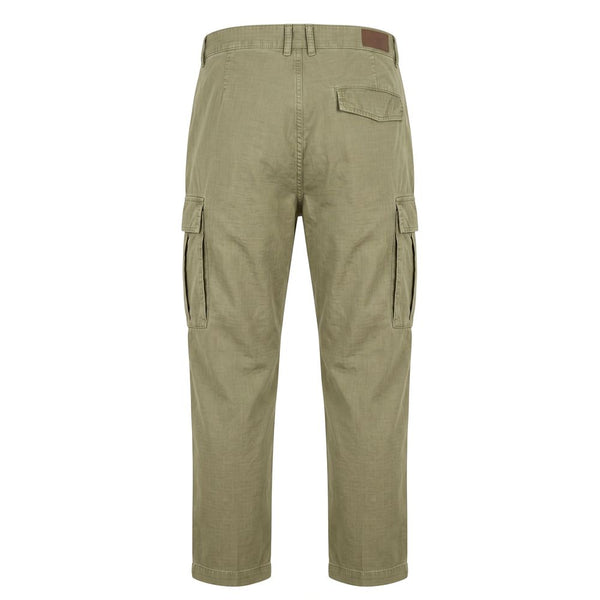 Trussardi Jeans Green Cotton Men Pants