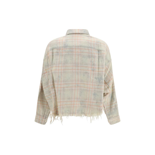 R13 Beige Cotton Shirt