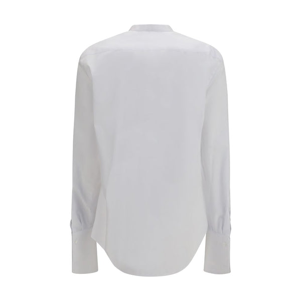 Fendi White Cotton Dress Shirt