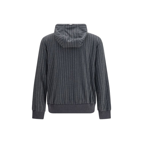 Herno Gray Cotton Sweatshirt