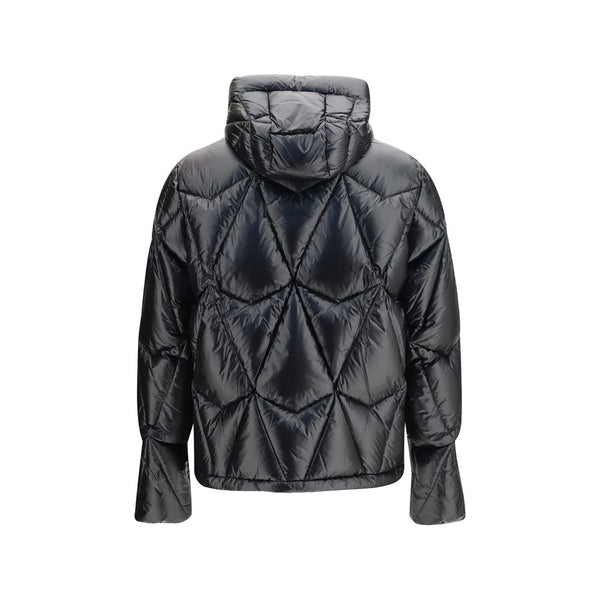 Moose Knuckles Black Nylon Shell Jacket