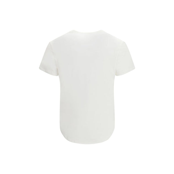 Fendi White Cotton T-Shirt