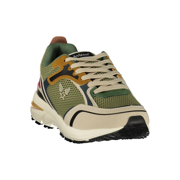 Avirex Verde Polyurethane Men's Sneaker