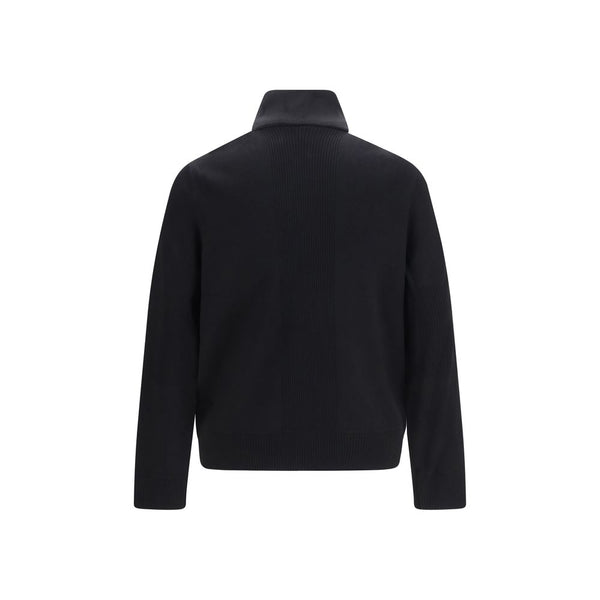 Moose Knuckles Black Viscose Full-Length Jacket