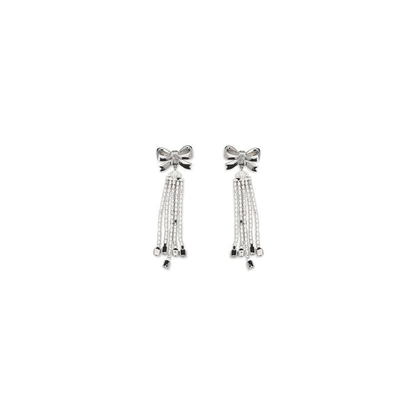 Self-Portrait Silver Brass Earrings