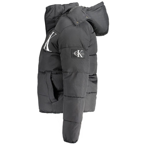 Calvin Klein Black Nylon Men's Jacket