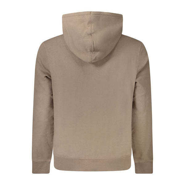 Hugo Boss Brown Cotton Men's Sweatshirt