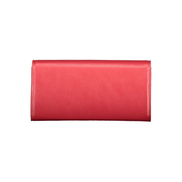 Mario Valentino Red Polyethylene Wallet