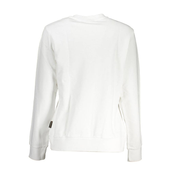 Napapijri White Cotton Sweatshirt