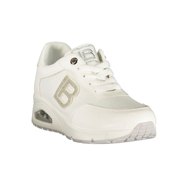 Laura Biagiotti Bianco Polyurethane Women's Sneaker