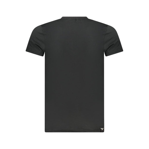 Accademia Militare Black Cotton T-Shirt